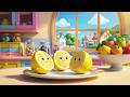 Lemon Song for Kids 🍋 | Lemon on Dining Table | Nursery Rhymes &amp; Baby Songs