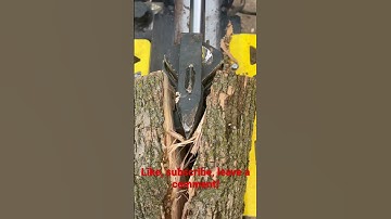 The new 4 way wedge in action!  #firewood #shorts #sidehustle