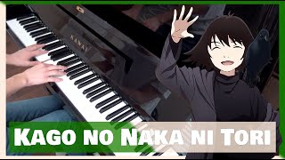 Download Lagu Yesterday wo Utatte ED - Kago no Naka ni Tori (籠の中に鳥) by yourness (ユアネス) [Piano] MP3