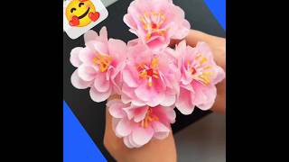 cherry Blossom Tissue Flowers Bts shorts ytshorts diy ytviral viral trending youtube