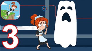 Save the Maid - Girl Rescue Puzzle - Gameplay Part 3 All Levels 17 - 23 (Android, iOS) #3 screenshot 4