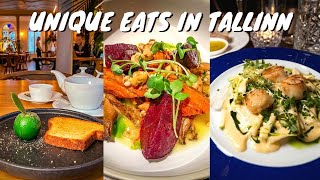 Best Places To Eat In Tallinn Estonia each with a UNIQUE twist