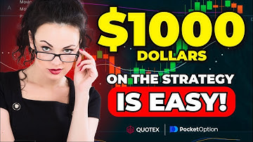 $1000 EARNED EASILY WITH THIS STRATEGY I BINARY OPTIONS FOR BEGINNERS