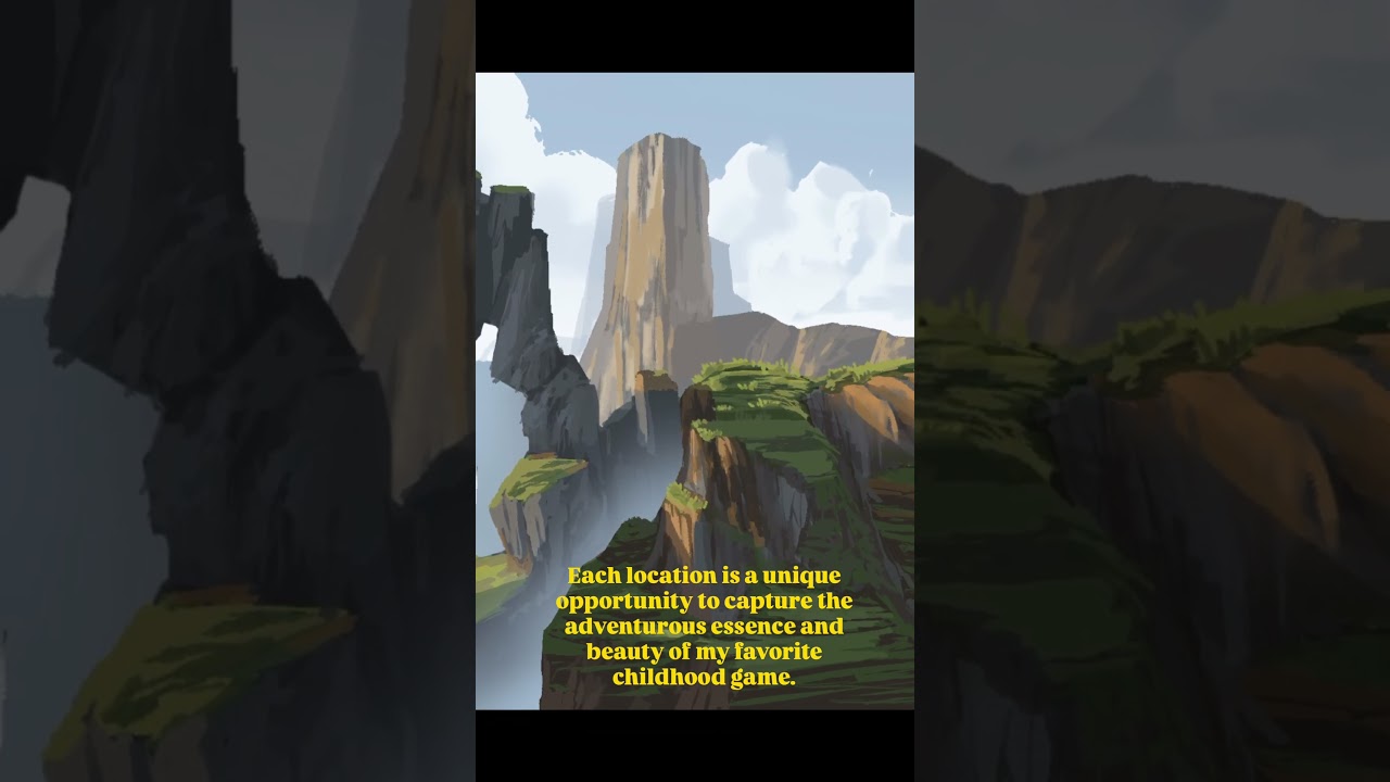 The Minecraft Landscape of October for my Minecraft print club! You can join on ashleysarts.com