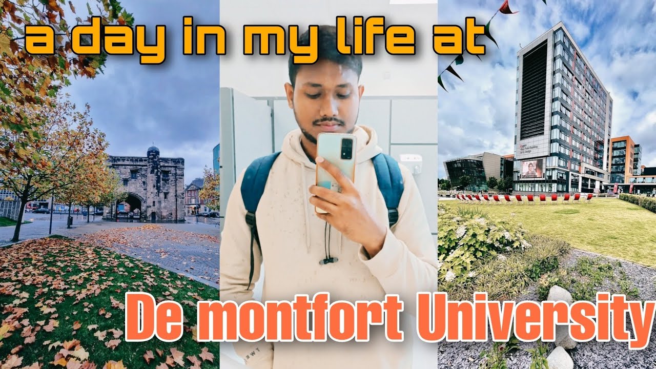 a day in the life of an De montfort University student - YouTube