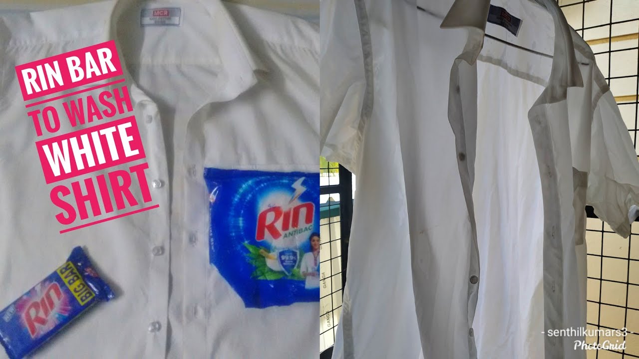 How to wash white clothes by hand easily washing white shirt using