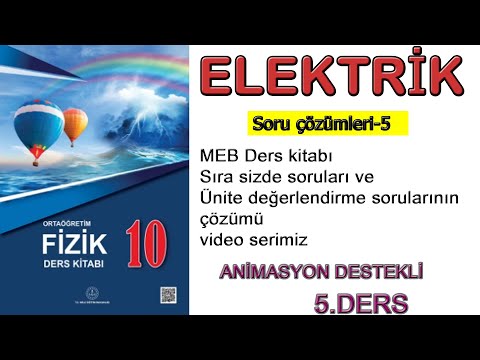 10.sınıf meb kitabı elektrik ve manyetizma soru çözümleri-5