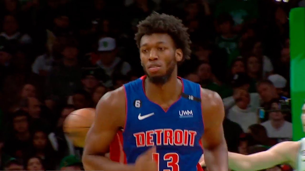 James Wiseman first came out to play for the Detroit Pistons against