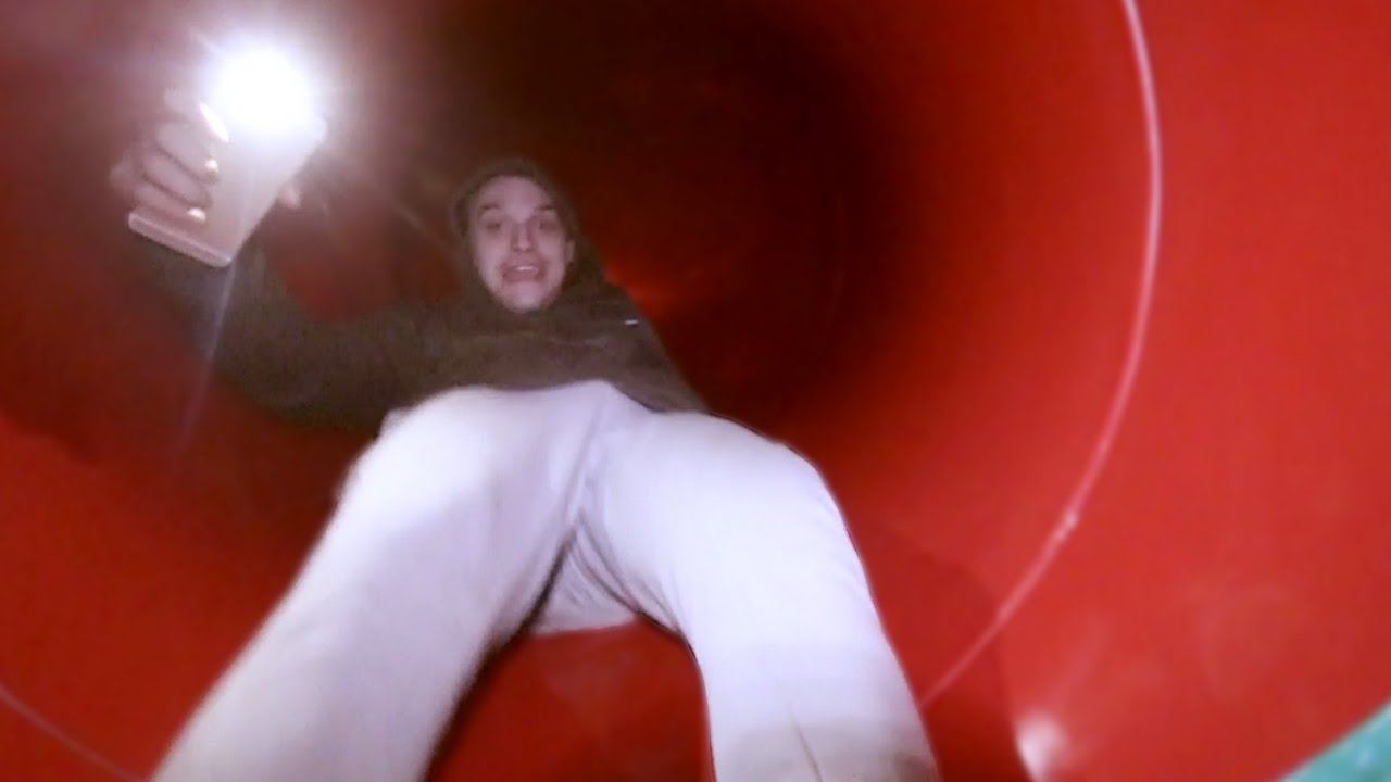 CRAZY ABANDONED WATER WORLD?! ft. SLIDES!