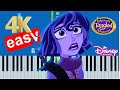 Rapunels tangled adventure  waiting in the wings easy piano tutorial 4k