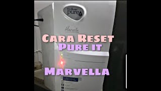 Cara mereset indicator Filter Pure it Marvella #pureit #marvella #germkill