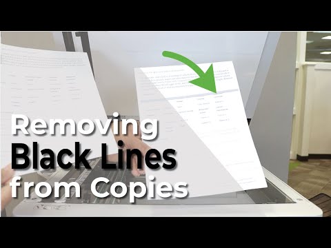 How to Remove Black Lines on Your Copies