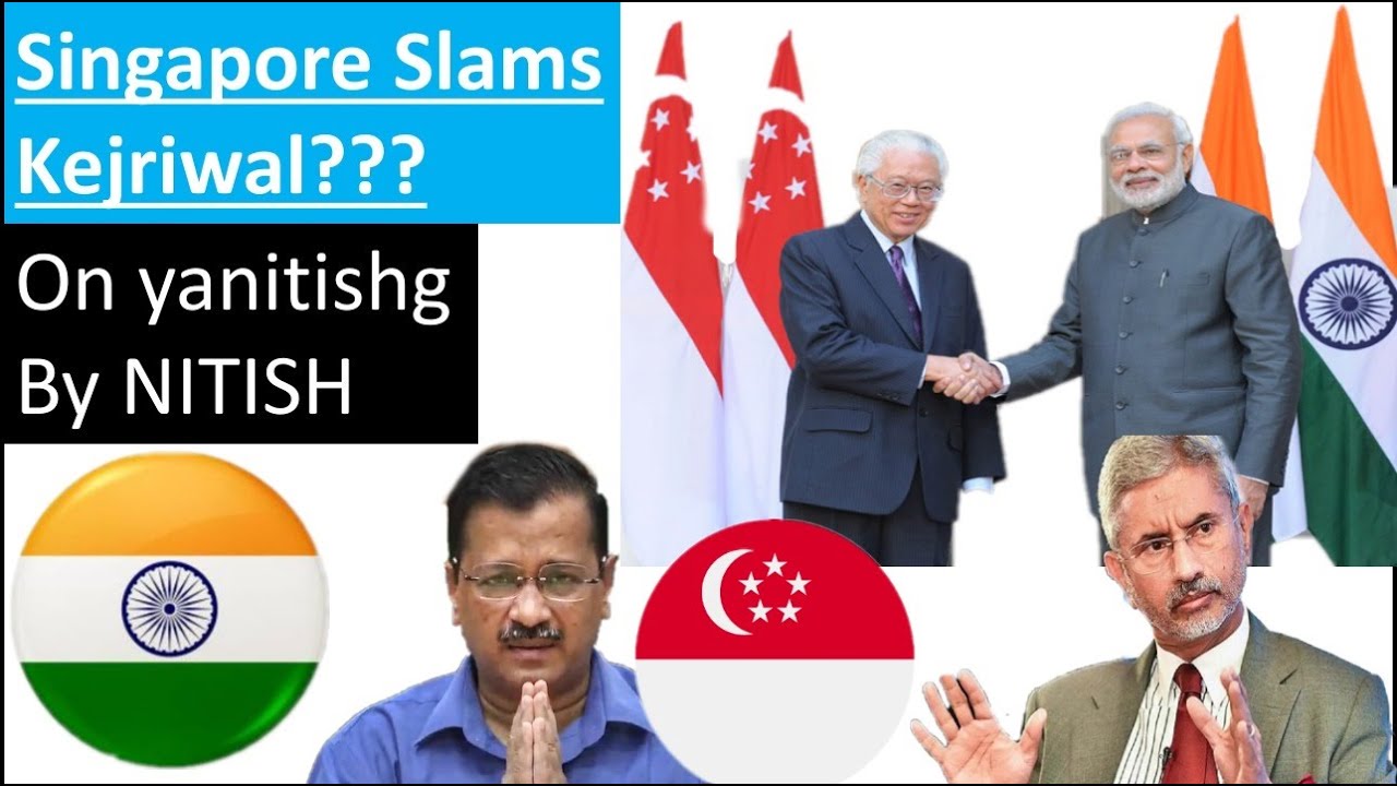 Singapore Slams Kejriwal on COVID new variant found in Singapore statement by him