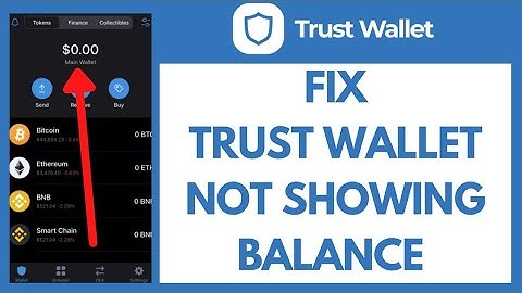 How to Fix Trust Wallet Not Showing Balance Error (2022)