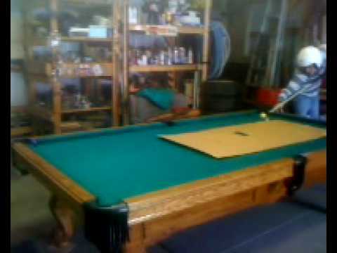 Billiards Jumpshot Headbutt Nathan Wallace