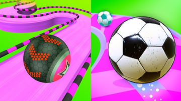 Going Balls VS Level Up balls ,Android iOS Gameplay | Walkthrough, Ball Colour Run  New Update