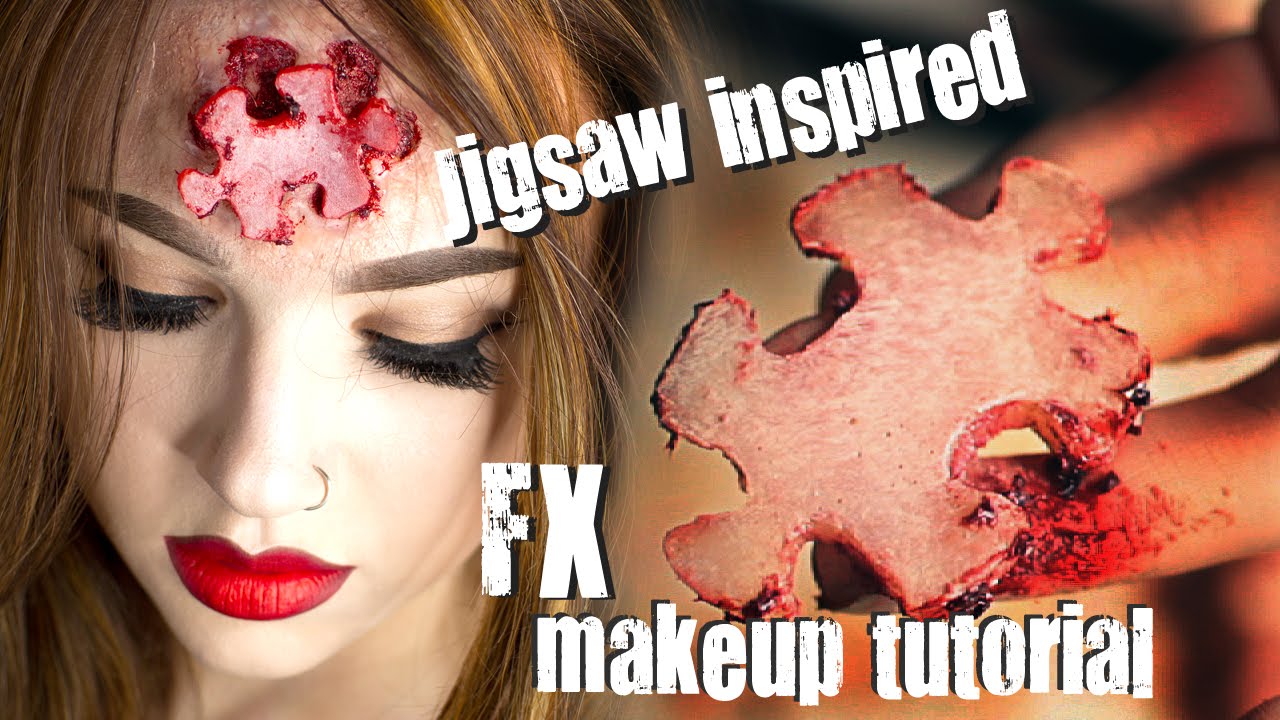 Missing Puzzle Piece FX Makeup Tutorial YouTube