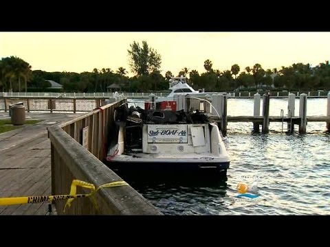 Man Injured In Pompano Beach Boat Explosion - YouTube