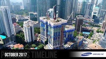 Star Residences Construction Progress Timelapse – Tallest Residential Buildings in Malaysia