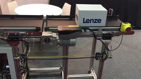 Conveyor automation with Lenze Smart Motors