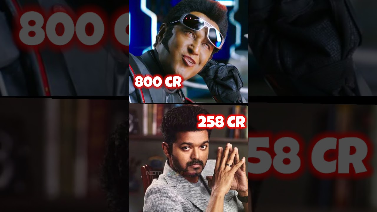 ||Rajinikanth vs thalapathy vijay world wide collection|