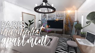 Bloxburg | Paris Minimalistic Apartment | 50k | House Build