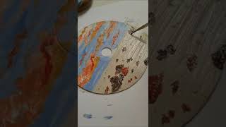 Decor Idea with Old CDs  | DIY CD Craft | #short | Lifeworldart screenshot 4