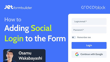 Social Login Integration in WordPress with Nextend | JetFormBuilder Forms