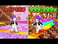 Becoming The Fastest Player In Roblox +1 Speed Keyboard Escape! 12