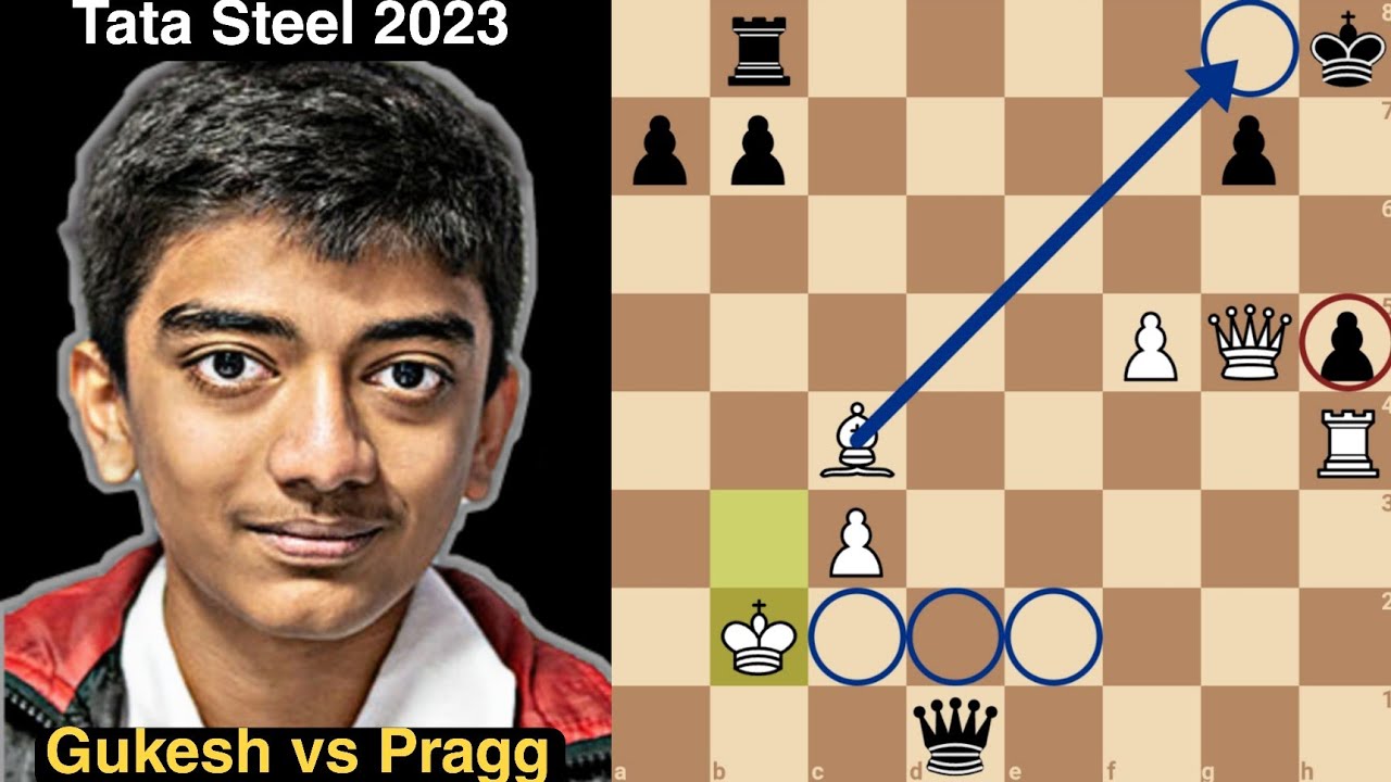 Tata Steel Chess R10: Gukesh beats Pragg in wild struggle