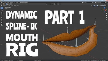 The Perfect Blender Mouth Rig (Spline IK) Tutorial: Part 1