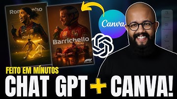 ChatGPT + Canva: Arte com IA em Outro Nível (Com Prompts Grátis!)