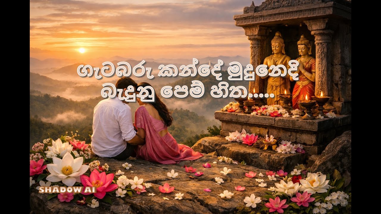 ගැටබරු කන්දේ මුදුනෙදිබැදුනු පෙම් හිත.....AI COVER SONG.
