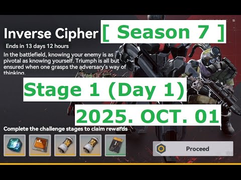GFL2 Inverse Cipher, Season 7, Part 1 Walkthrough - YouTube
