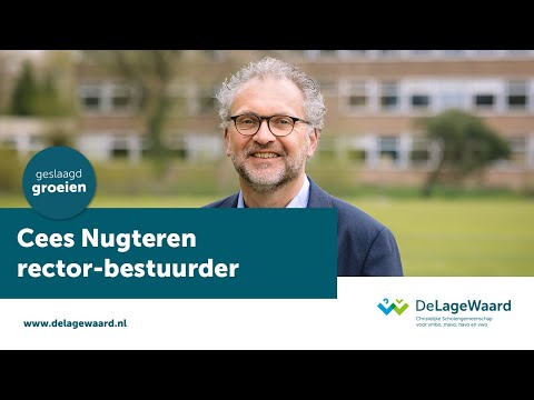 Cees Nugteren nieuwe rector-bestuurder CSG De Lage Waard