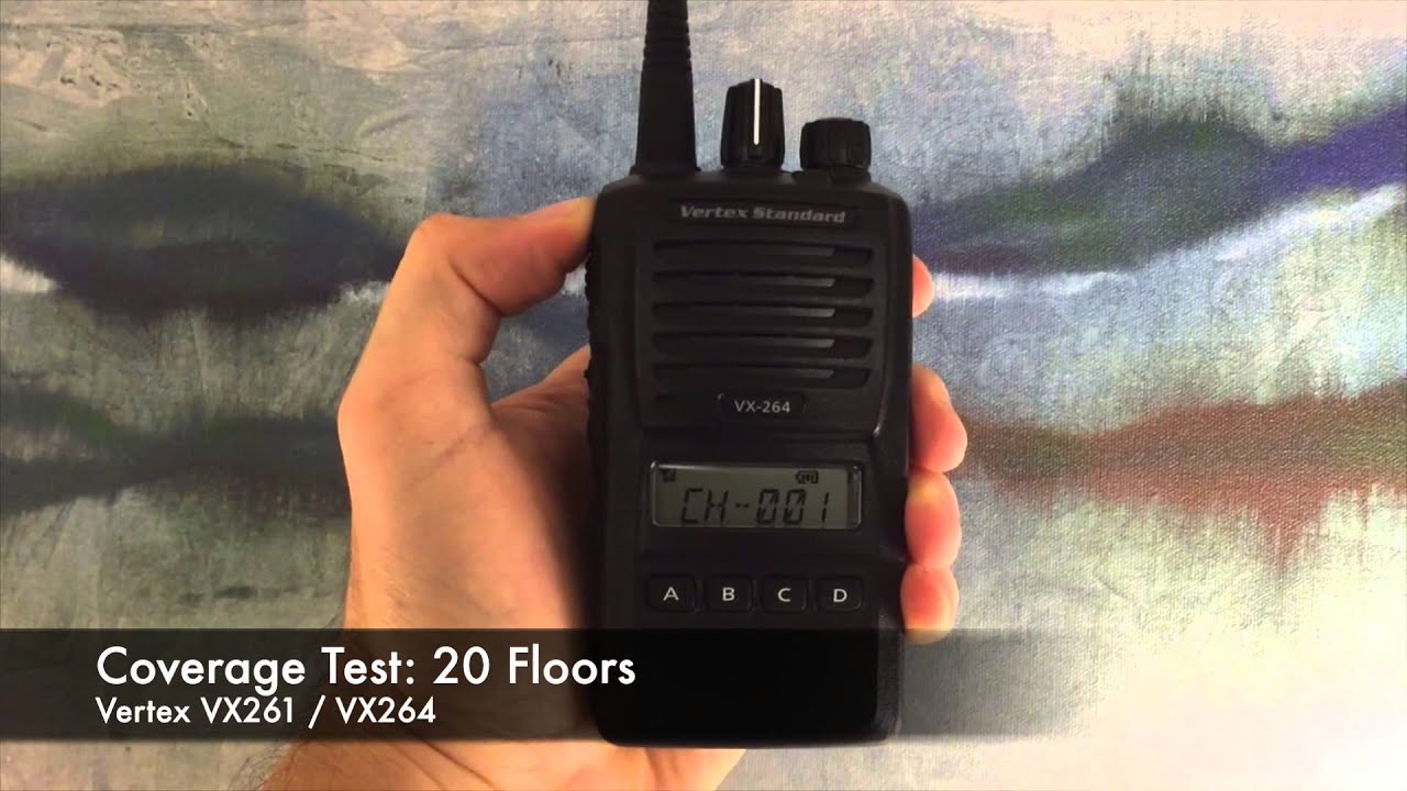 Vertex Vx261 Radio 16 Channels Uhf Vx261 G7unep Two Way Direct