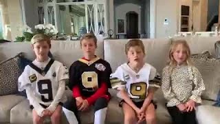 Drew Brees Retirement Video (via Instagram)