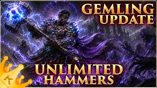 Delete EVERYTHING With Unlimited Hammers - 0.5 Gemling Build screenshot 5