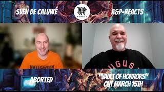 Sven de Caluwé (Aborted) Explains The Details Behind &quot;Vault of Horrors&quot;