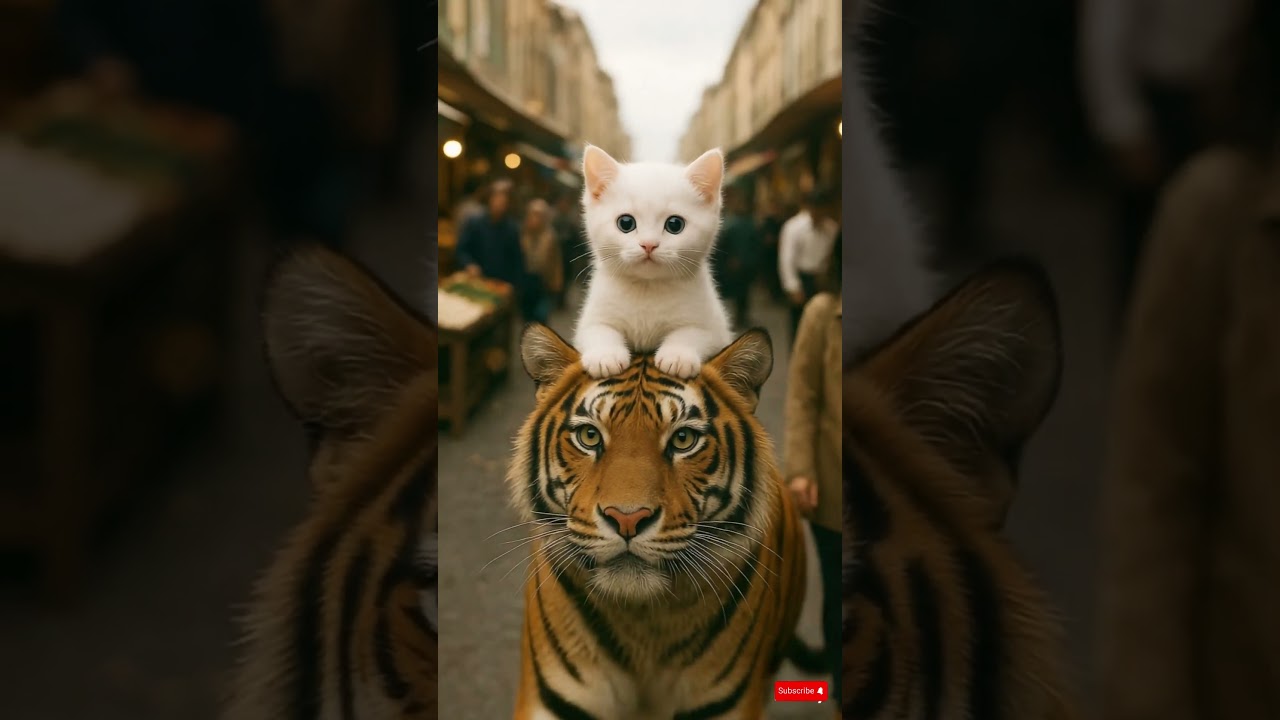 Tiger and Cat | Tiger and Cat Friends  