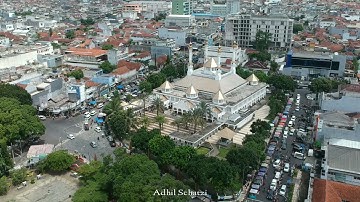 KEINDAHAN MASJID AGUNG KOTA & KABUPATEN TASIKMALAYA // DJI SPARK // DRONE VIEW