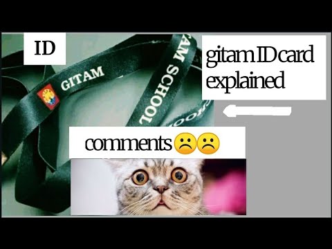 Gitam ID and Registration no. explained!!