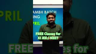 Class 11 → JEE/NEET 2028 Starts Here 🚀 Free from 15 April | Meerut