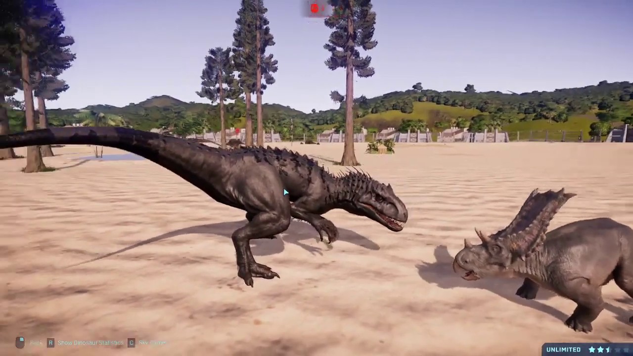 Jurassic world evolution | Battle royal Return to jurassic park - YouTube