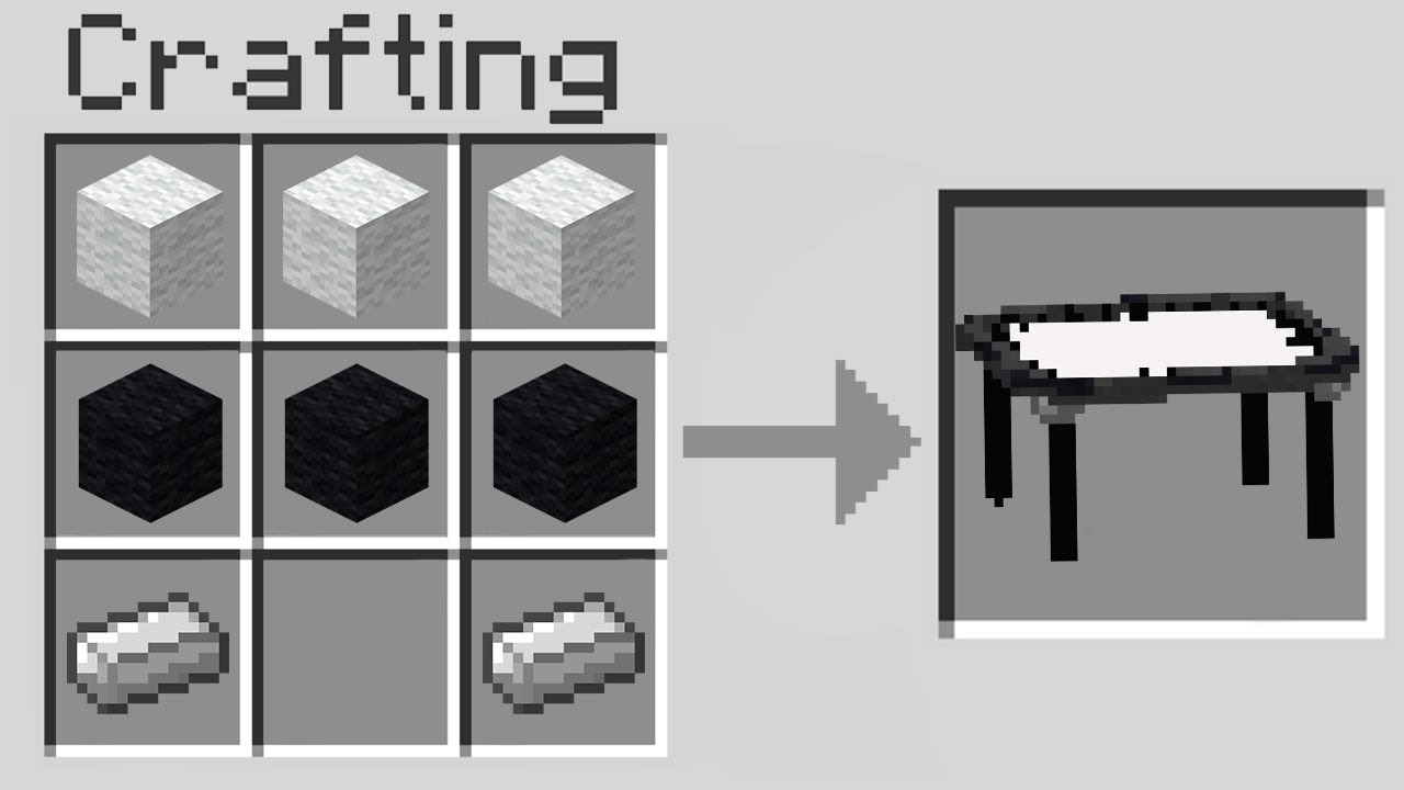 10 New Crafting Recipes Added Into Minecraft Youtube