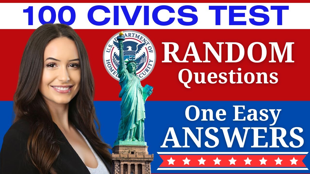 New! 100 Civics Questions and Answers (By Groups) for US Citizenship ...