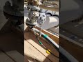 pre-commissioning activities GRV line flashing with water &amp;also draining