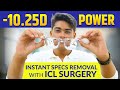 -10.25 Specs Power Corrected with ICL Surgery