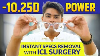 -10.25 Specs Power Corrected with ICL Surgery
