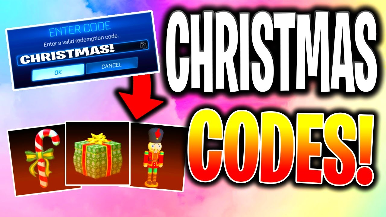 Rocket League NEW Christmas Redeem Codes - YouTube